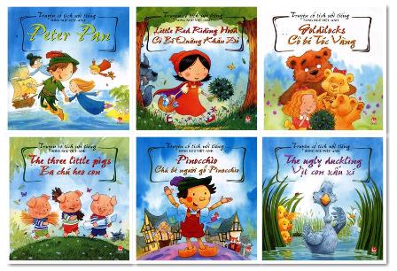 Ra mắt Truyện cổ tích nổi tiếng song ngữ Việt-Anh